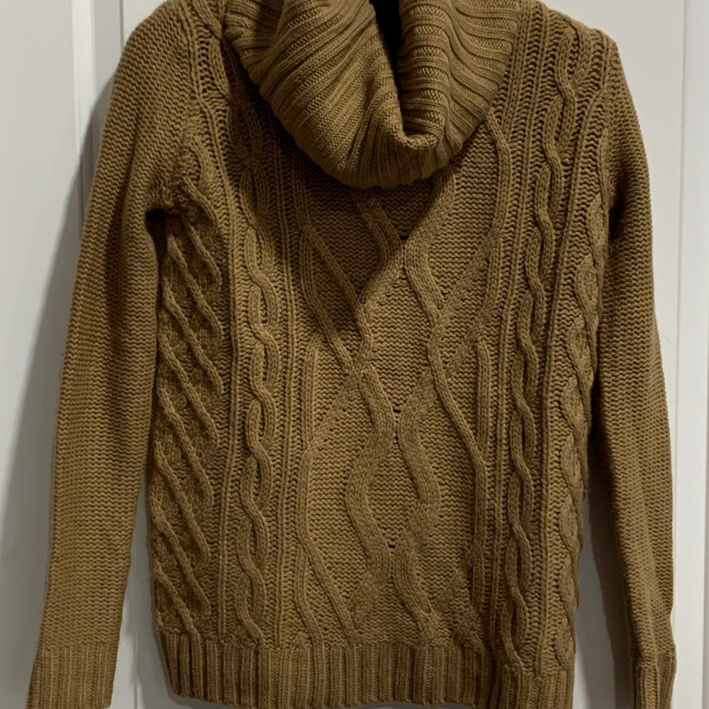 Forever 21 Cowl Neck Cable Knit Sweater